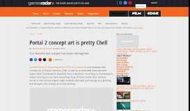 
							         Portal 2 concept art is pretty Chell | GamesRadar+								  
							    