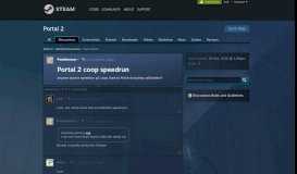 
							         Portal 2 coop speedrun :: Portal 2 General Discussions								  
							    