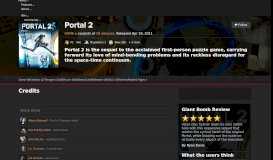 
							         Portal 2 Credits - Giant Bomb								  
							    