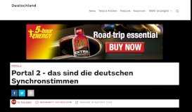 
							         Portal 2 - das sind die deutschen Synchronstimmen - IGN Deutschland								  
							    