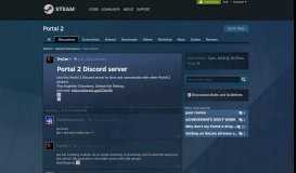 
							         Portal 2 Discord server :: Portal 2 General Discussions								  
							    