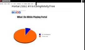 
							         Portal 2 DLC #1 Is Completely Free - GameRevolution								  
							    