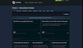 
							         Portal 2 - Educational Version - Steam Community								  
							    