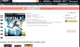 
							         Portal 2: Electronic Arts: Amazon.de: Games								  
							    