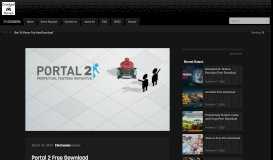 
							         Portal 2 Free Download | CrackedHaven								  
							    