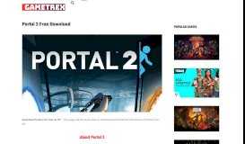 
							         Portal 2 Free Download | GameTrex								  
							    