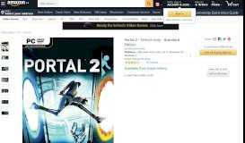 
							         Portal 2 - French only - Standard Edition: PC: Computer and Video ...								  
							    
