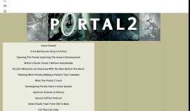 
							         Portal 2 - Game Informer Cover Story August 2010 - Game Informer								  
							    