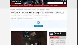 
							         Portal 2 GAME MOD Maps for Story - download | gamepressure.com								  
							    