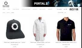
							         Portal 2 Game T-shirt, Plush, Hats - Glitch Gear | Glitchgear.com								  
							    