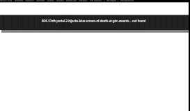 
							         Portal 2 Hijacks Blue Screen of Death At GDC Awards - Kotaku								  
							    