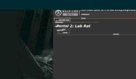 
							         Portal 2: Lab Rat | Half-Life Wiki | FANDOM powered by Wikia								  
							    