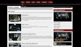 
							         Portal 2 PC Best Mods | GameWatcher								  
							    