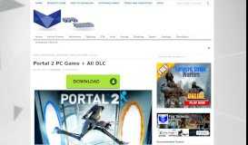 
							         Portal 2 PC Game + All DLC - Free Download Torrent								  
							    