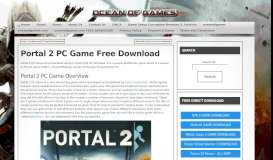 
							         Portal 2 PC Game Free Download - Ocean Of Games								  
							    