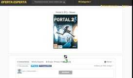 
							         Portal 2 (PC) - Steam em Promoção no Oferta Esperta								  
							    