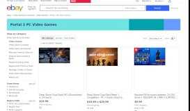 
							         Portal 2 PC Video Games for sale | eBay								  
							    