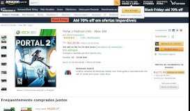 
							         Portal 2 Platinum Hits - Xbox 360: Amazon.com.br: Games								  
							    