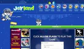 
							         Portal 2 - Play free online games at JoyLand!								  
							    