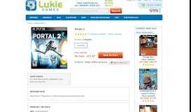 
							         Portal 2 Playstation 3 Game - Lukie Games								  
							    