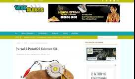 
							         Portal 2 PotatOS Science Kit - GeekAlerts								  
							    