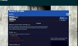 
							         Portal 2 PTI Wiki - Fandom								  
							    