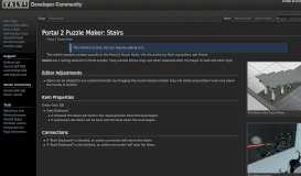 
							         Portal 2 Puzzle Maker: Stairs - Valve Developer Community								  
							    