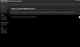 
							         Portal 2 Puzzle Maker/Common Issues - Valve Developer Community								  
							    