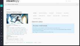 
							         Portal 2 Remix Trailer - SteamSpy - All the data and stats about Steam ...								  
							    
