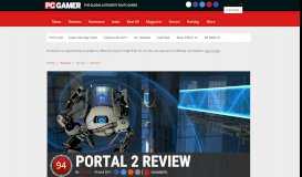 
							         Portal 2 review | PC Gamer								  
							    