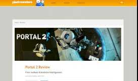 
							         Portal 2 Review | Pixelmonsters								  
							    