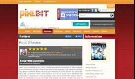 
							         Portal 2 Review | PixlBit								  
							    