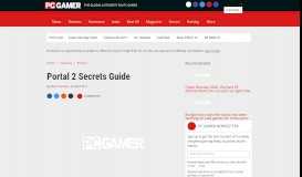 
							         Portal 2 Secrets Guide | PC Gamer								  
							    