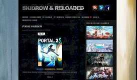 
							         Portal 2-SKIDROW « Skidrow & Reloaded Games								  
							    