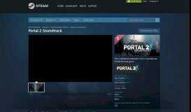 
							         Portal 2 Soundtrack on Steam								  
							    