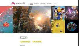 
							         Portal 2 | Spielbar.de								  
							    