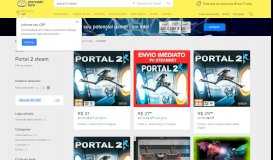 
							         Portal 2 Steam - Games no Mercado Livre Brasil								  
							    
