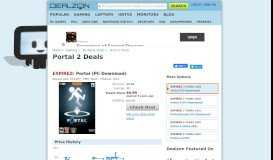 
							         Portal 2 Steam Key 20% Off Coupon | Dealzon								  
							    