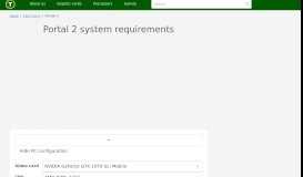 
							         Portal 2 system requirements - Technical city								  
							    