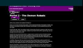 
							         Portal 2 - The Demon Robots - Creepypasta Staff Training Wiki - Fandom								  
							    