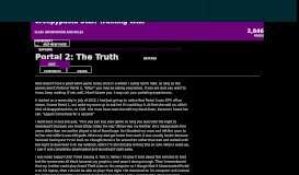 
							         Portal 2: The Truth | Creepypasta Staff Training Wiki | FANDOM ...								  
							    