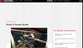 
							         Portal 2 Tweak Guide - SegmentNext								  
							    