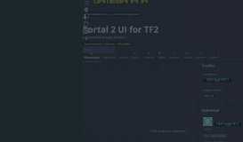
							         Portal 2 UI for TF2 | Team Fortress 2 Sound Mods - GameBanana								  
							    