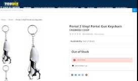 
							         Portal 2 Vinyl Portal Gun Keychain Crowded Coop - ToyWiz								  
							    