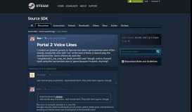 
							         Portal 2 Voice Lines :: Source SDK Source Level Design								  
							    