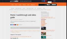 
							         Portal 2 walkthrough and video guide: Page 4 | GamesRadar+								  
							    