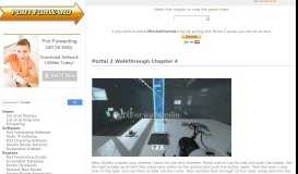 
							         Portal 2 Walkthrough Chapter 4 - Port Forward								  
							    