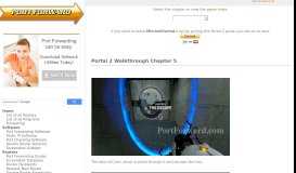 
							         Portal 2 Walkthrough Chapter 5 - Port Forward								  
							    