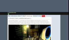 
							         Portal 2 Walkthrough - Page 4 - TrueAchievements								  
							    