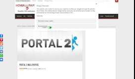 
							         Portal 2 Wallpapers, Pictures, Images - HDWallpaper.NU								  
							    